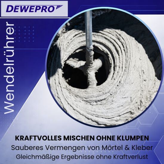 Wendelrührer 110×500 mm