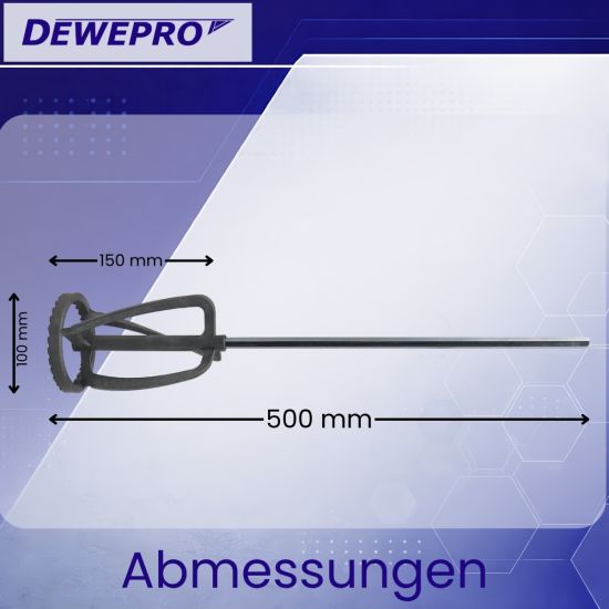 Mörtelrührer 100×500 mm
