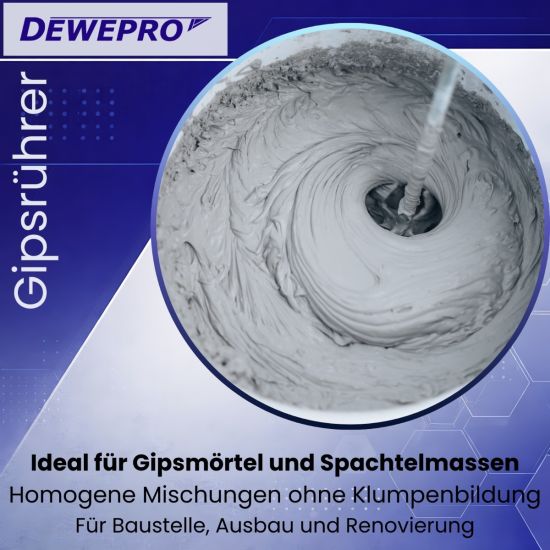 Mörtelrührer 120×600 mm, M14