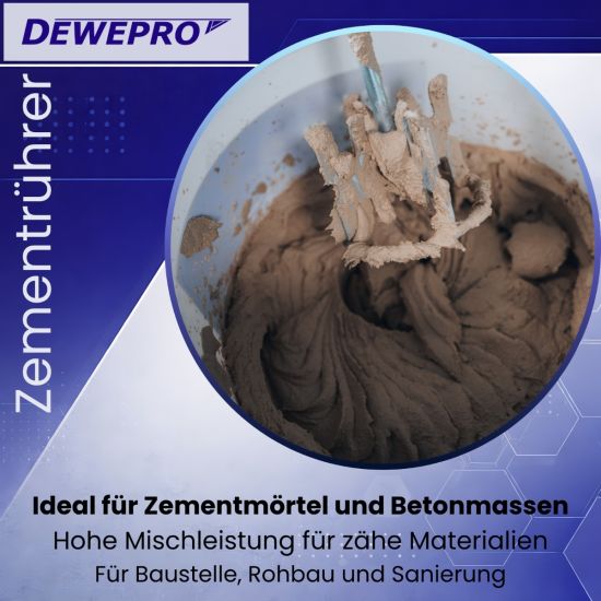 Mörtelrührer 120×600 mm, M14