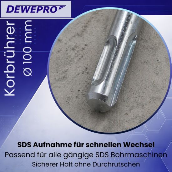 Korbrührer ø100 mm