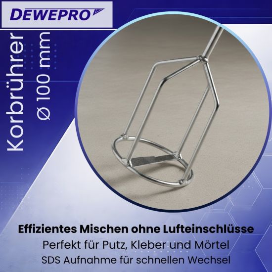 Korbrührer ø100 mm