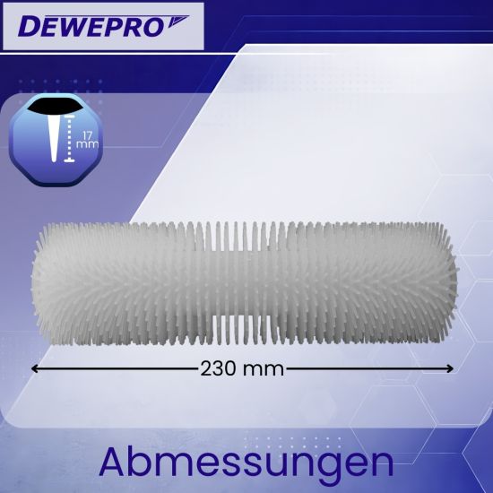 Stachelwalze 230 mm, Stachel 17 mm