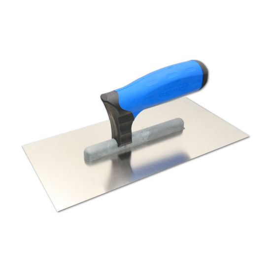 Glättekelle PROFI 3 Edelstahl 270×130 mm, 2K-Griff