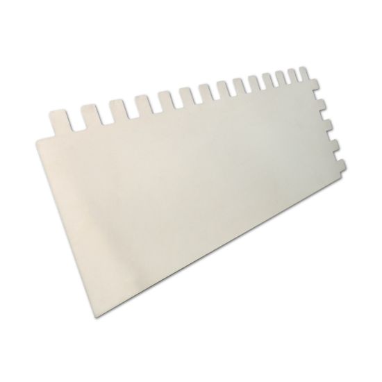 Zahnkelle XXL PROFI 3 Edelstahl 355×130 mm, 12×16 mm