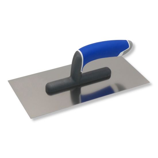Glättekelle 3K-Griff Edelstahl 270×130 mm