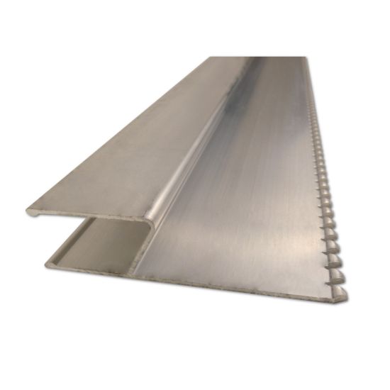 Aluminium H-Profil Kartätsche mit Dreieckszahnung