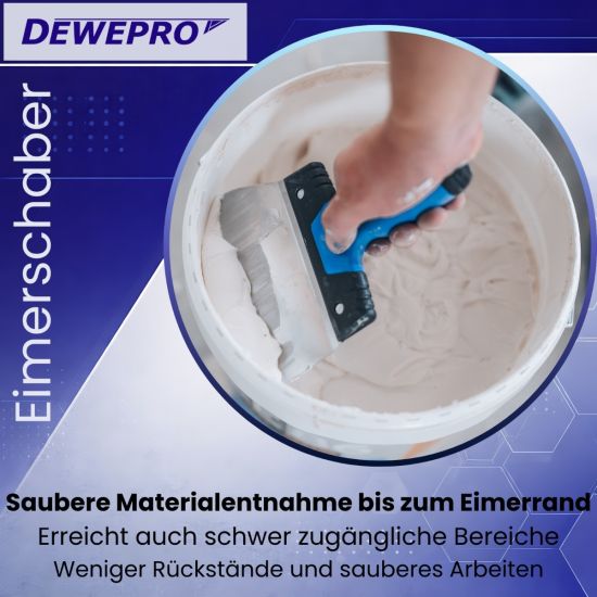 Eimerschaber gebogen 160 mm