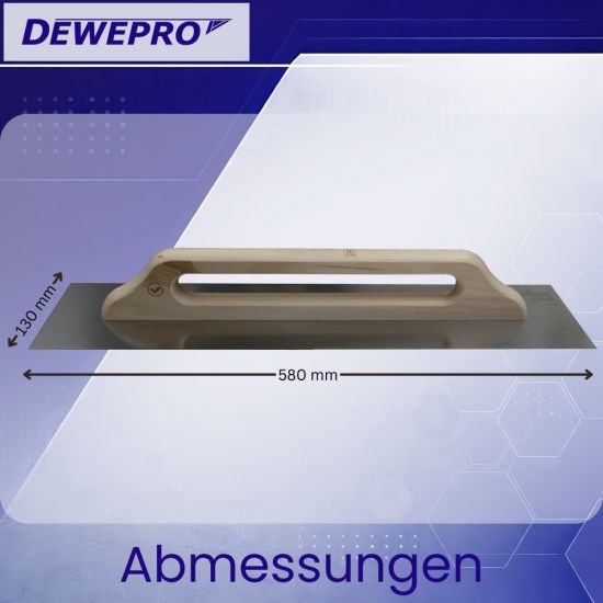 Schweizer Glättekelle Edelstahl
