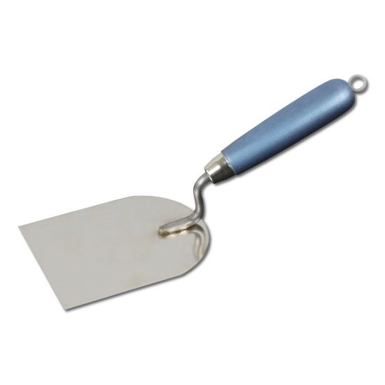 Gipserspachtel - Edelstahlblatt mit Holzgriff