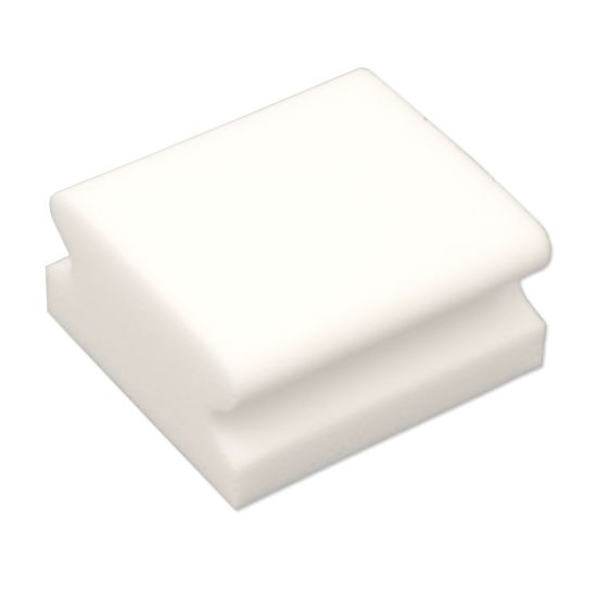 Reinigungsschwamm weiß 95x78x43mm