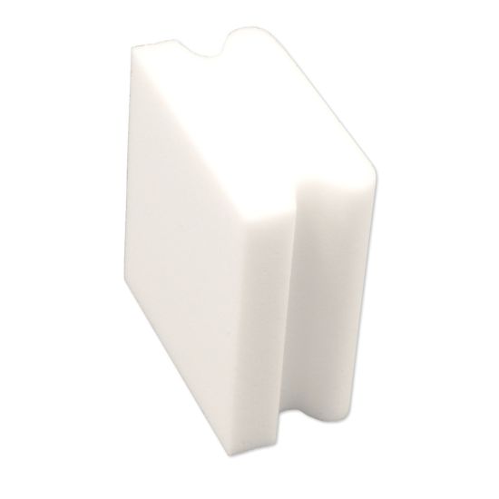 Reinigungsschwamm weiß 95x78x43mm